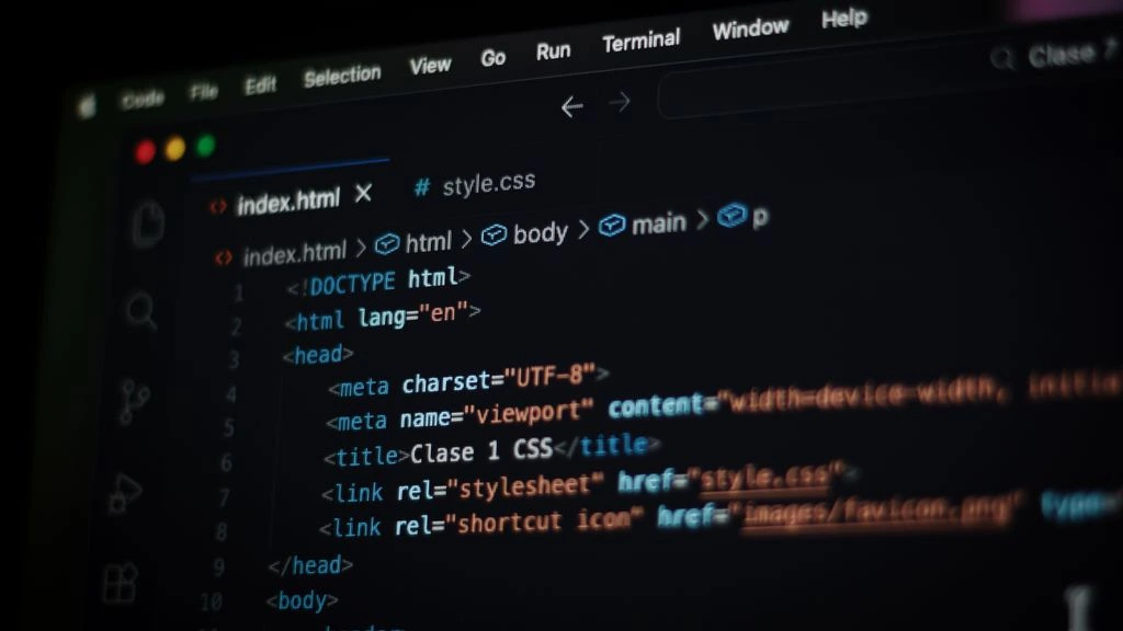 A terminal window showing a setup flow on a dark screen, lit by a warm desk lamp.